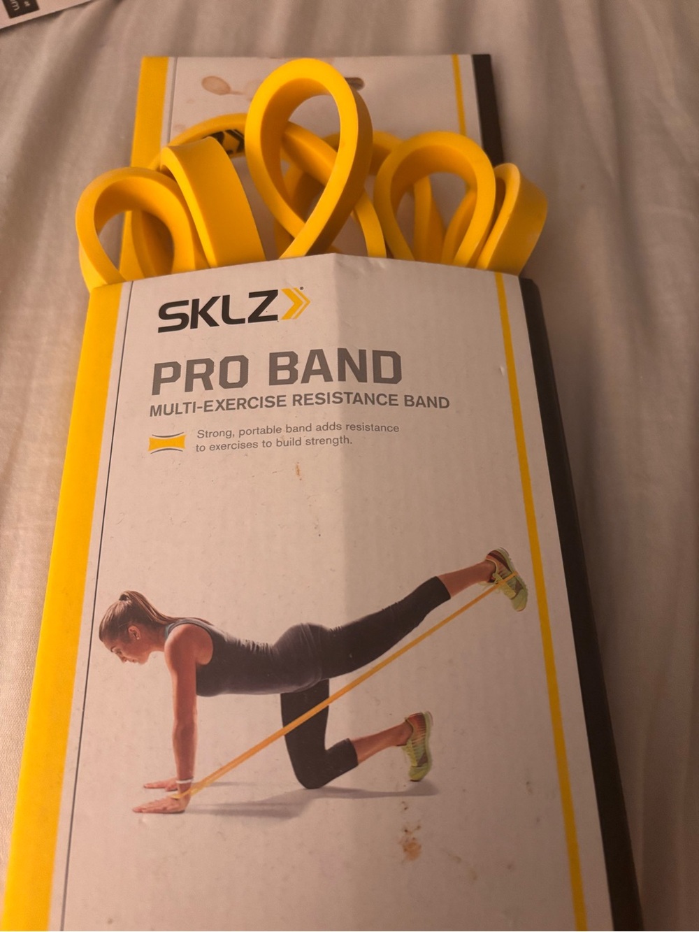 Pro Band Yellow Multi-Exercise Resistance Band